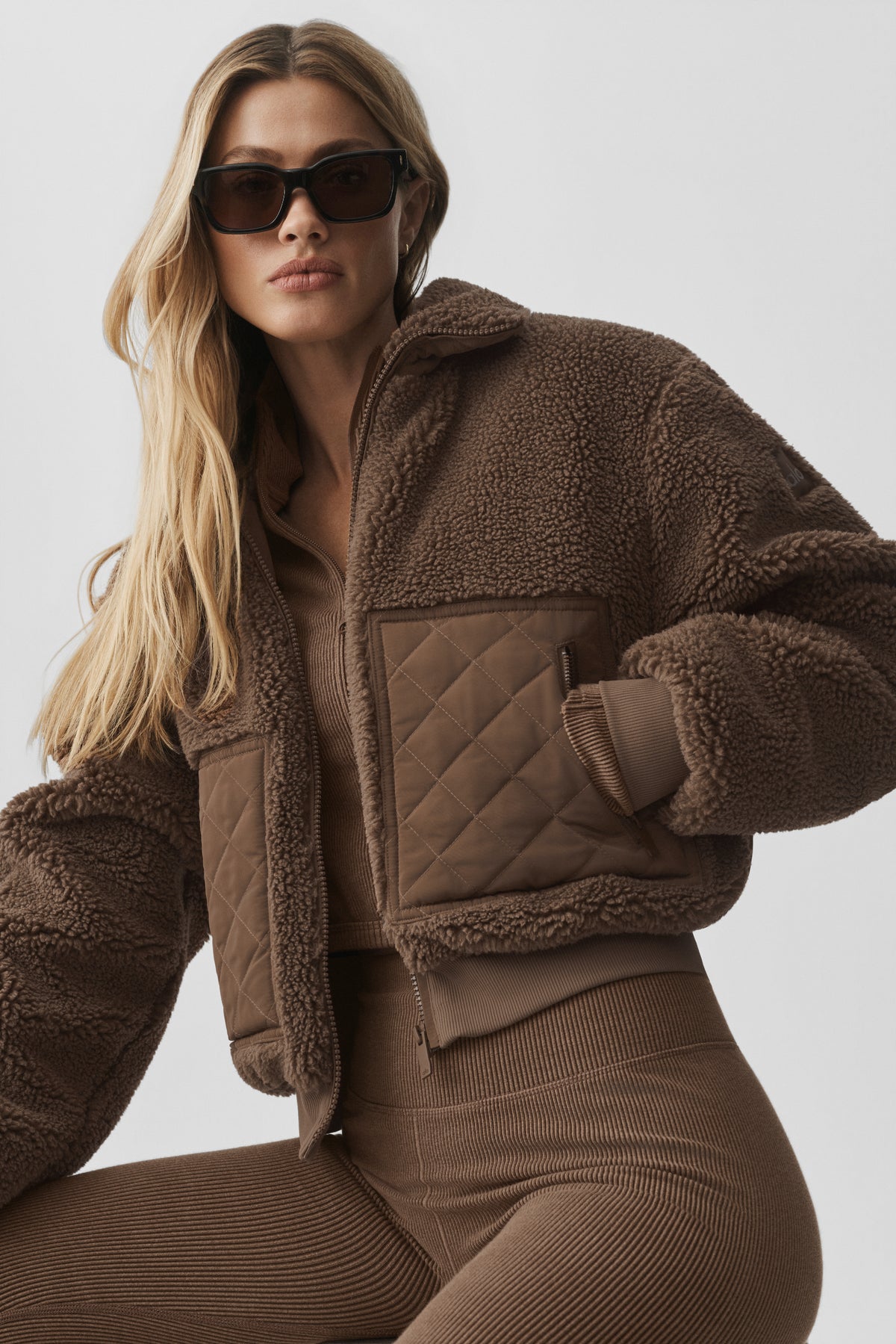 Sherpa Edge Bomber - Java Brown--2