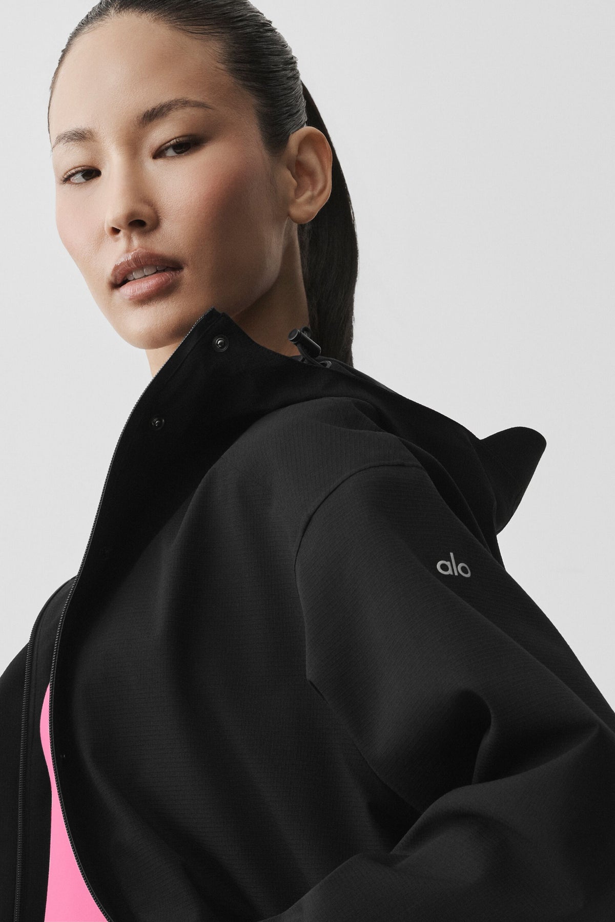Rain Or Shine Long Coat - Black--4