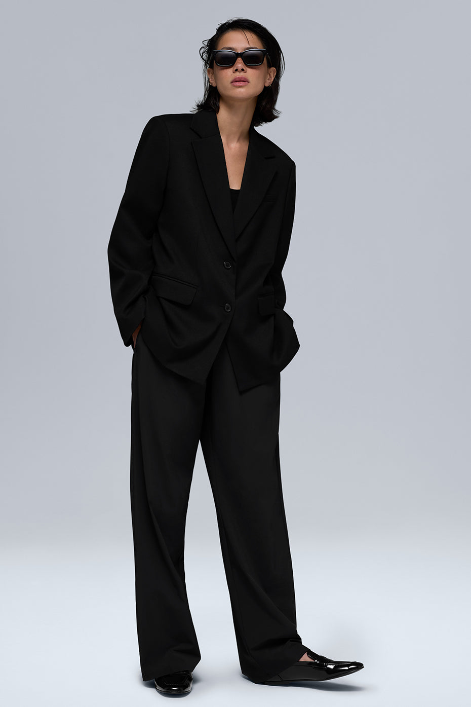 First-Class Blazer - Black--0