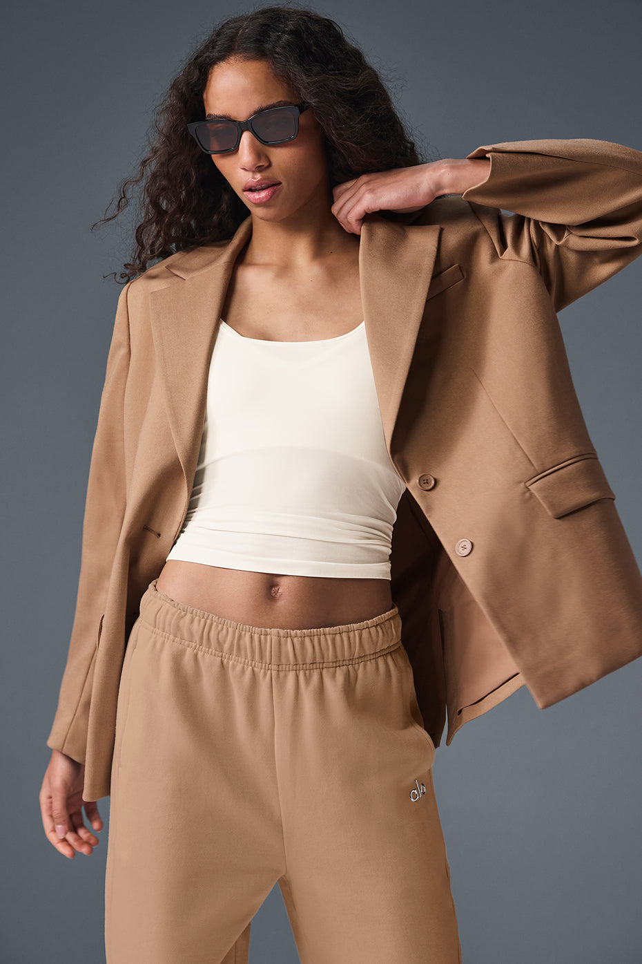 First-Class Blazer - Toasted Almond--3