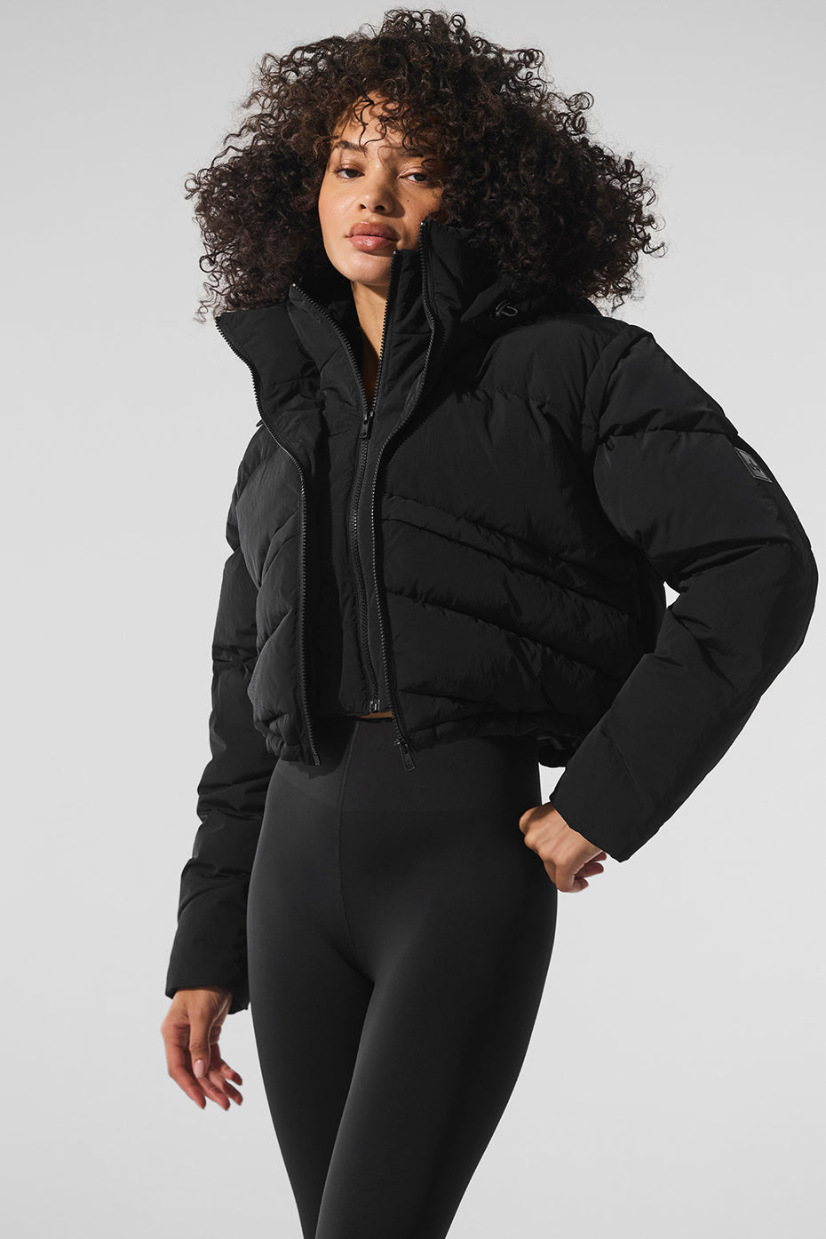 Glacier Puffer - Black--0