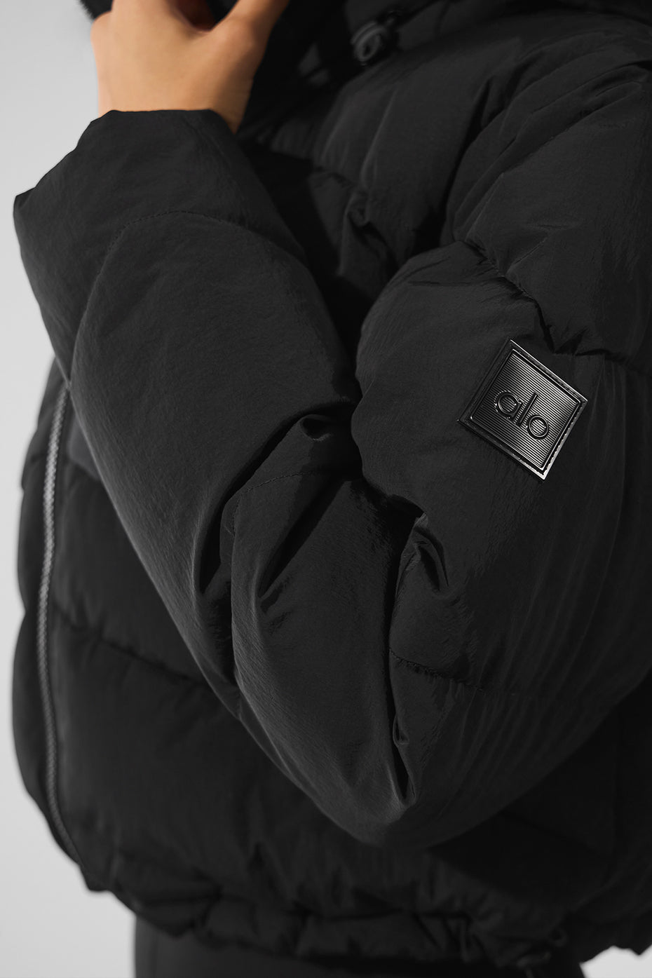 Glacier Puffer - Black--4