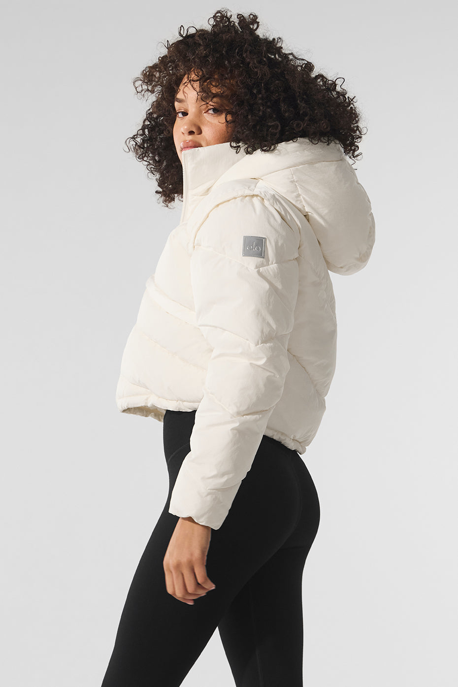 Glacier Puffer - Ivory--3