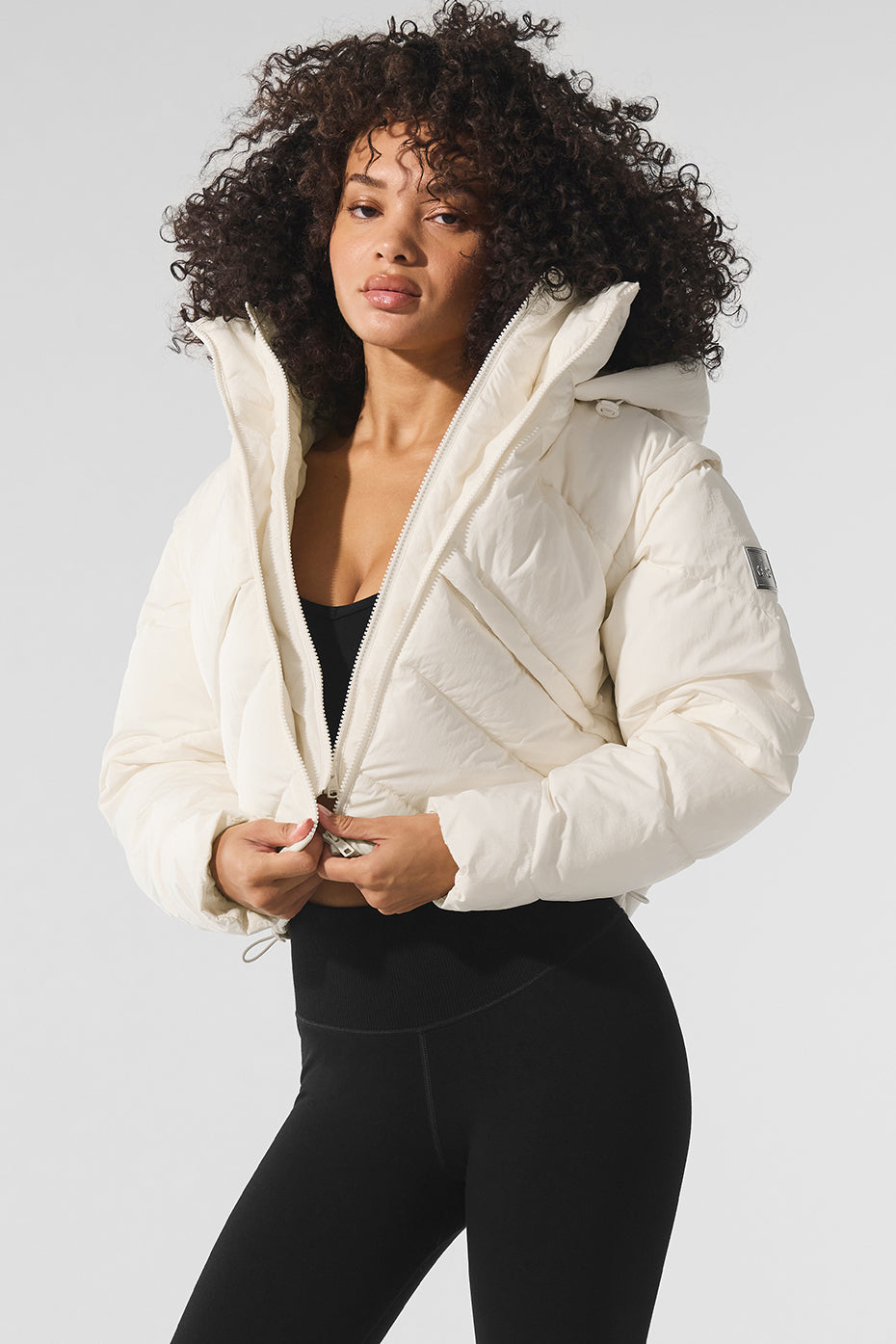 Glacier Puffer - Ivory--4