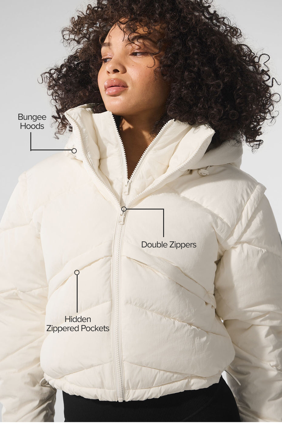 Glacier Puffer - Ivory--1