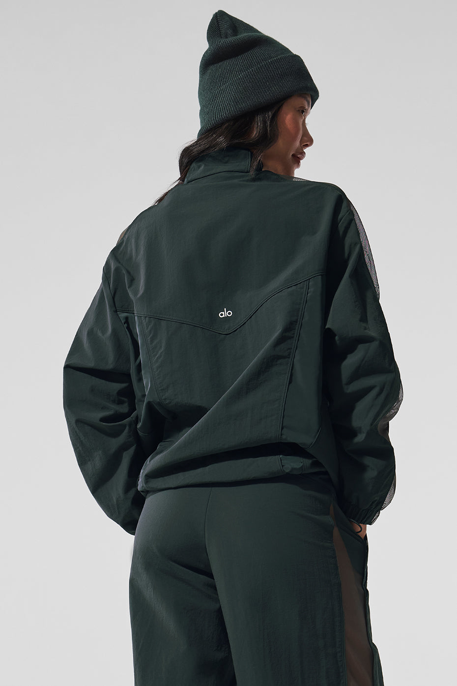 Origin Full-Zip Track Jacket - Charcoal Green--2