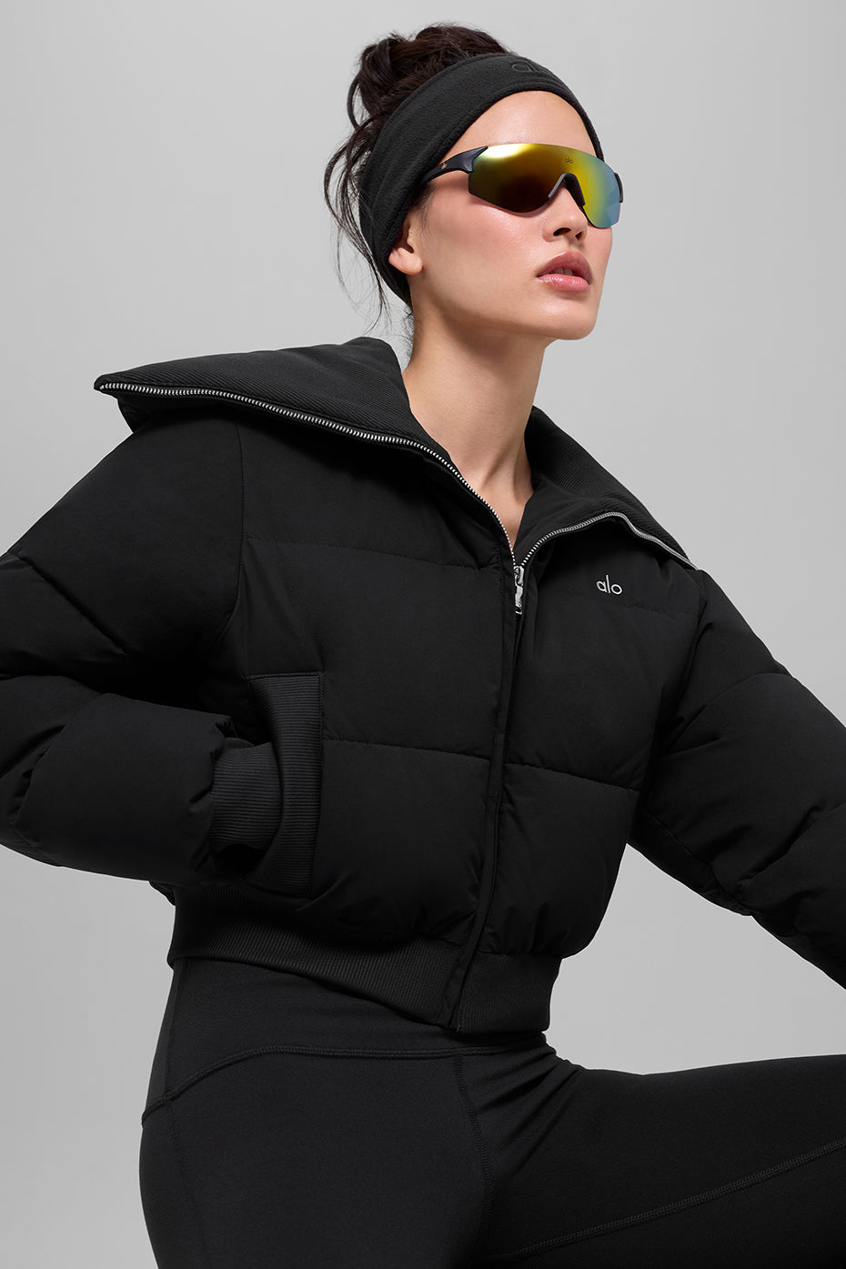Captivate Puffer - Black--0