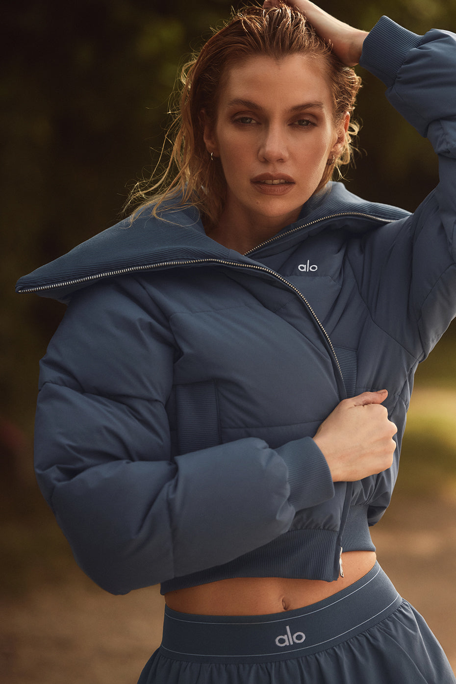 Captivate Puffer - Bluestone--0