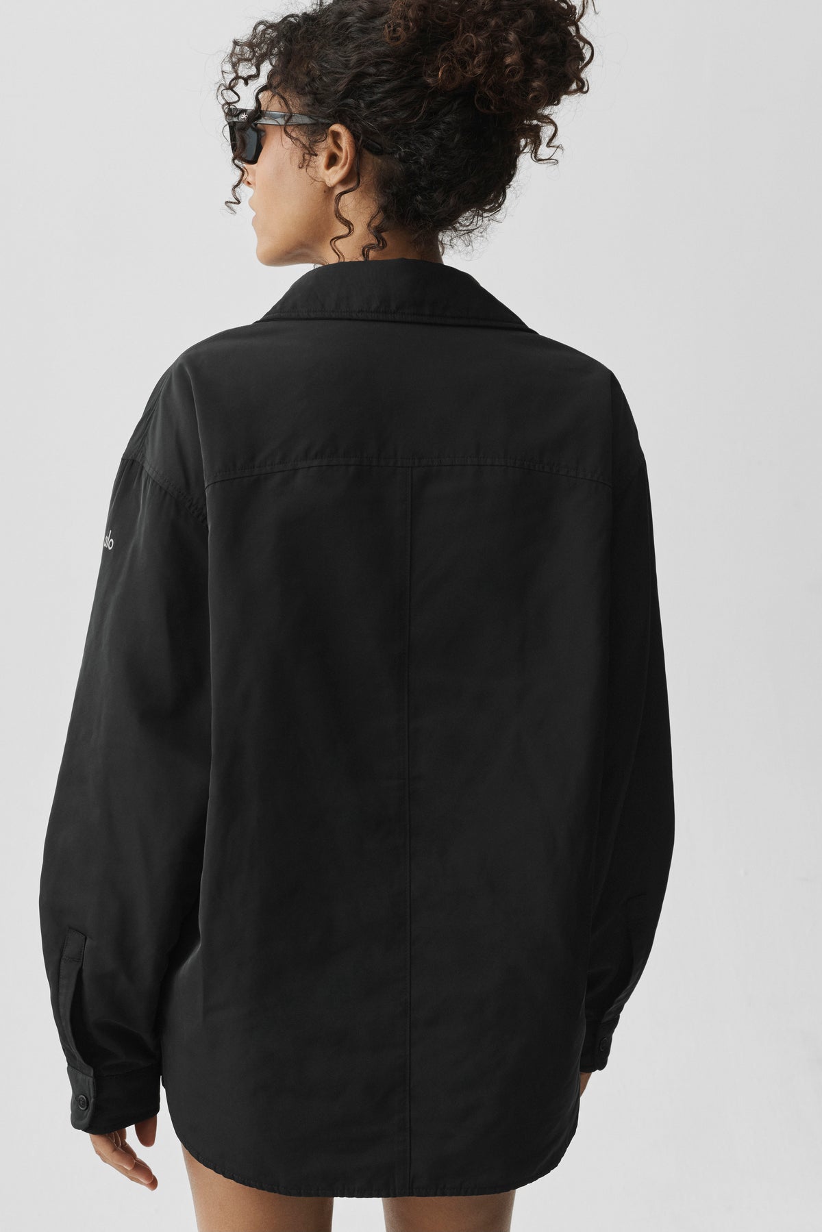Socialite Shacket - Black--1