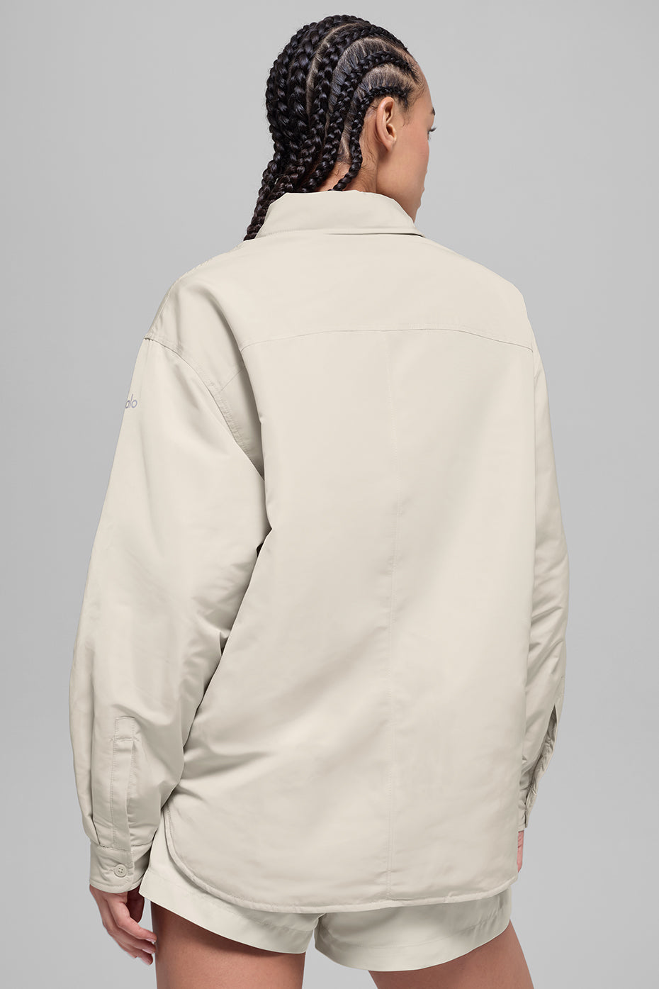 Socialite Shacket - Bone--1