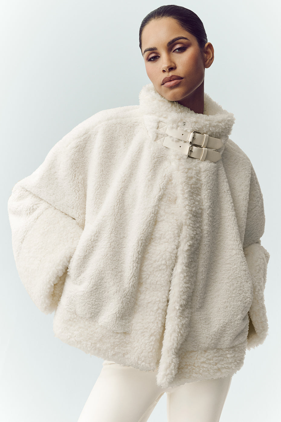 Sherpa Fireside Bomber - Ivory--4