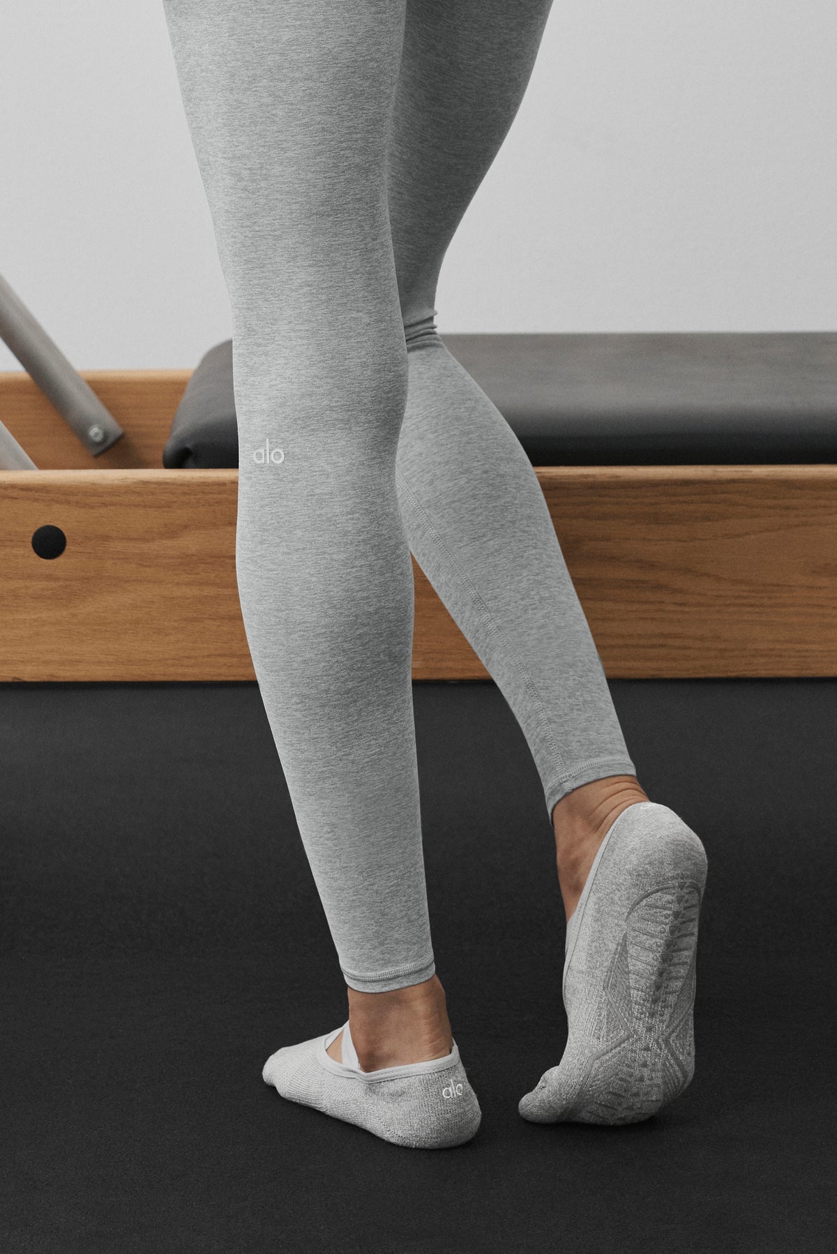 Alosoft High-Waist 7/8 Highlight Legging - Vintage Athletic Heather--2