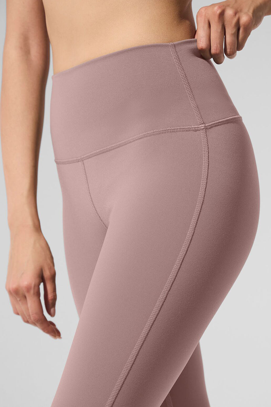 Airbrush High-Waist Bootcut Legging (Regular) - Taupe--2