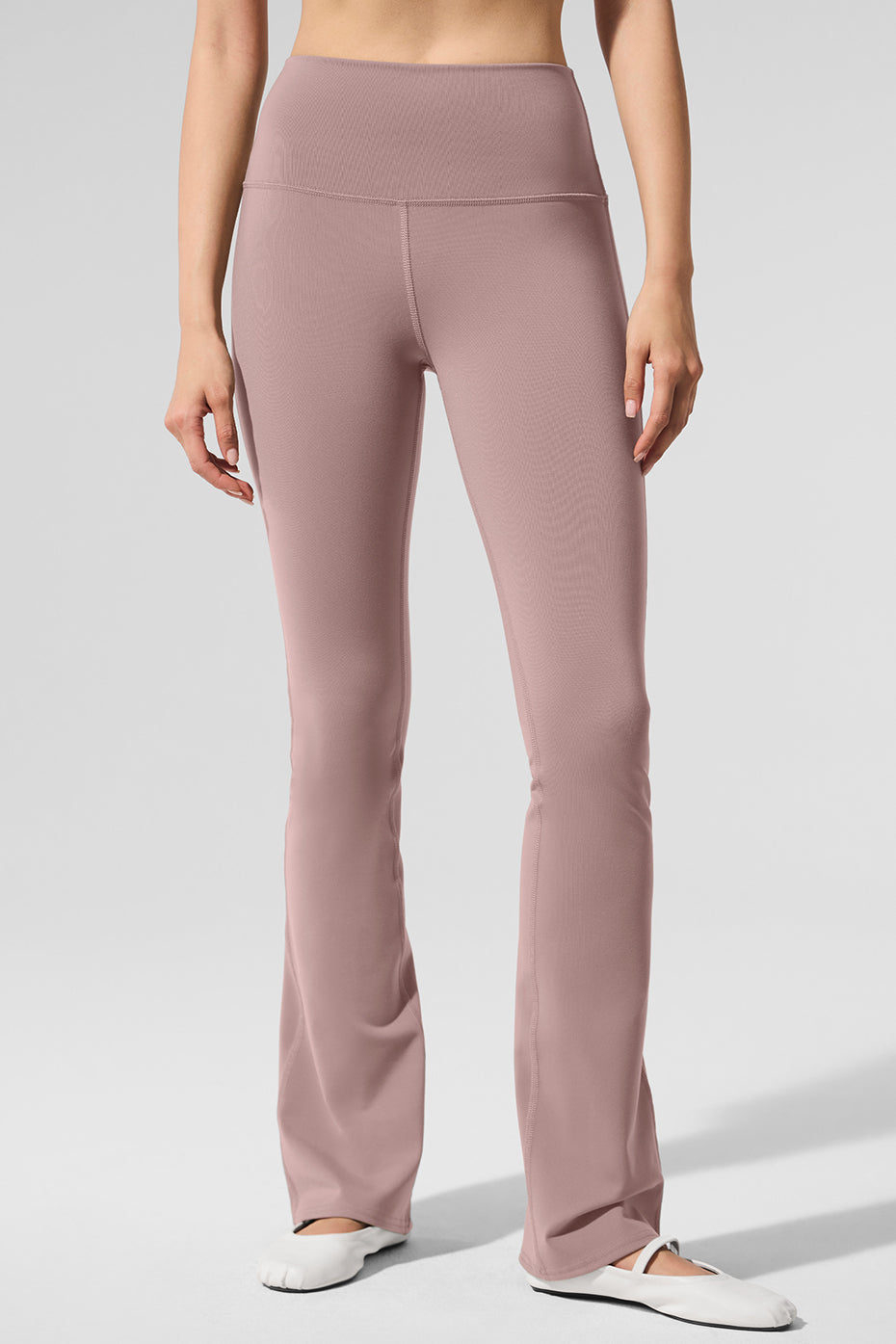 Airbrush High-Waist Bootcut Legging (Regular) - Taupe--3