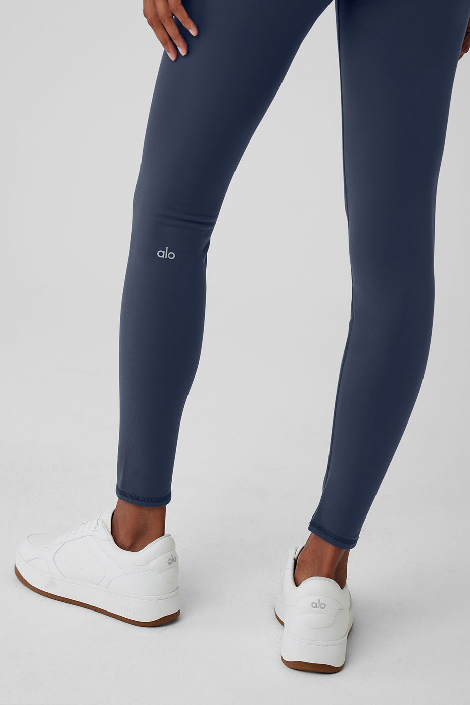 Airbrush Winter Warm High-Waist Nocturne Legging - Navy--4