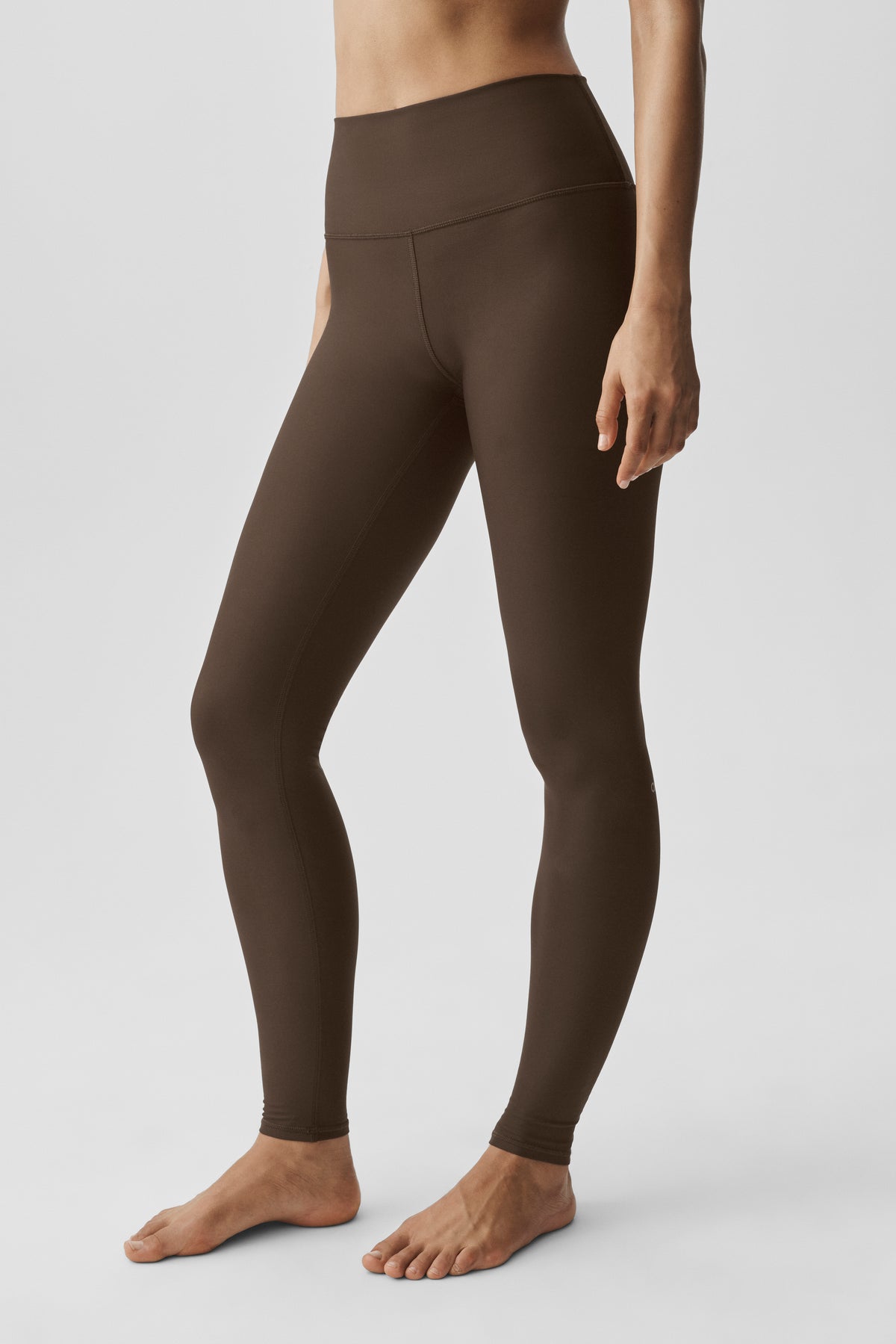 Airlift Winter Warm High-Waist Legging - Espresso--0