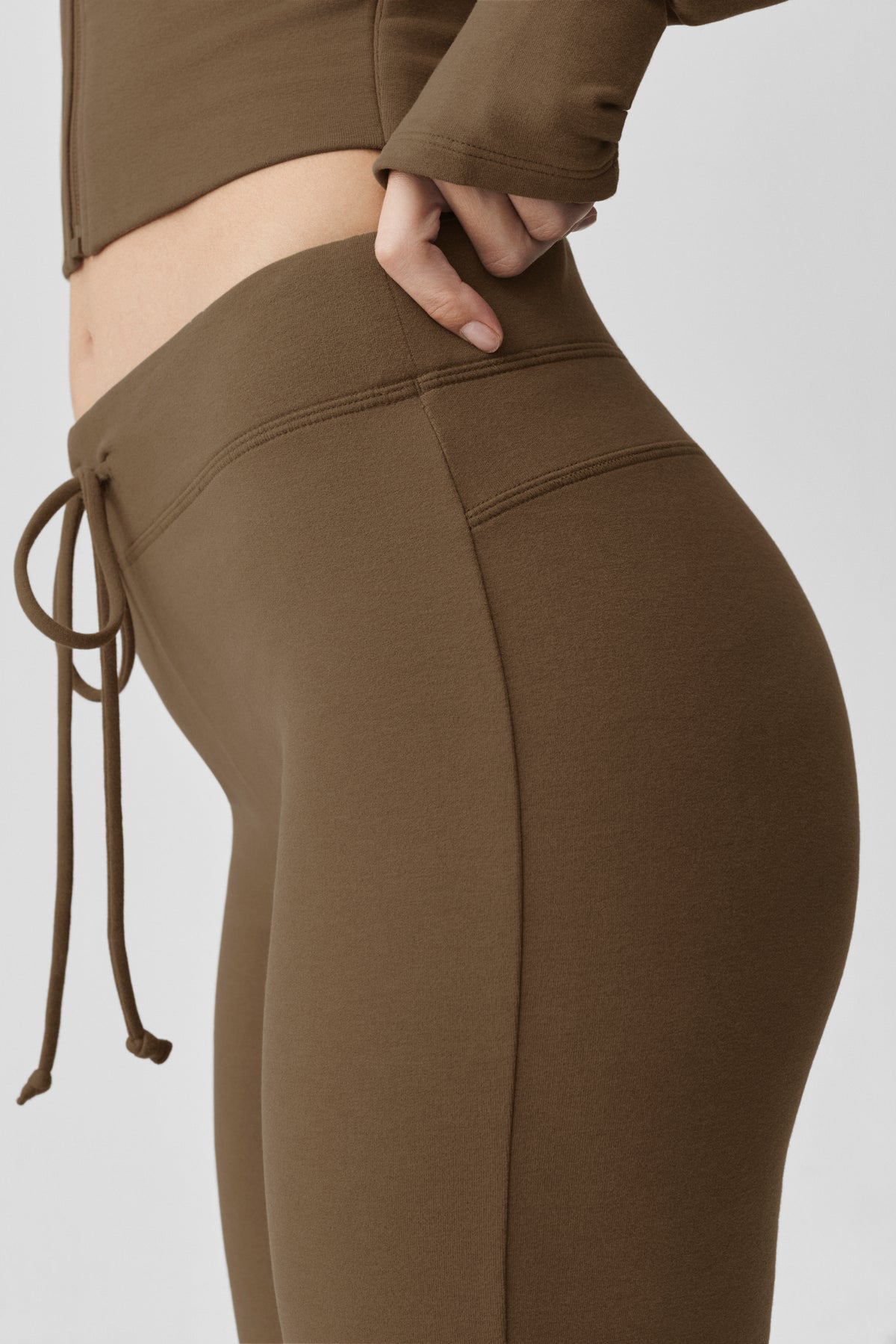 Sway Bootcut Sweatpant - Java Brown--2