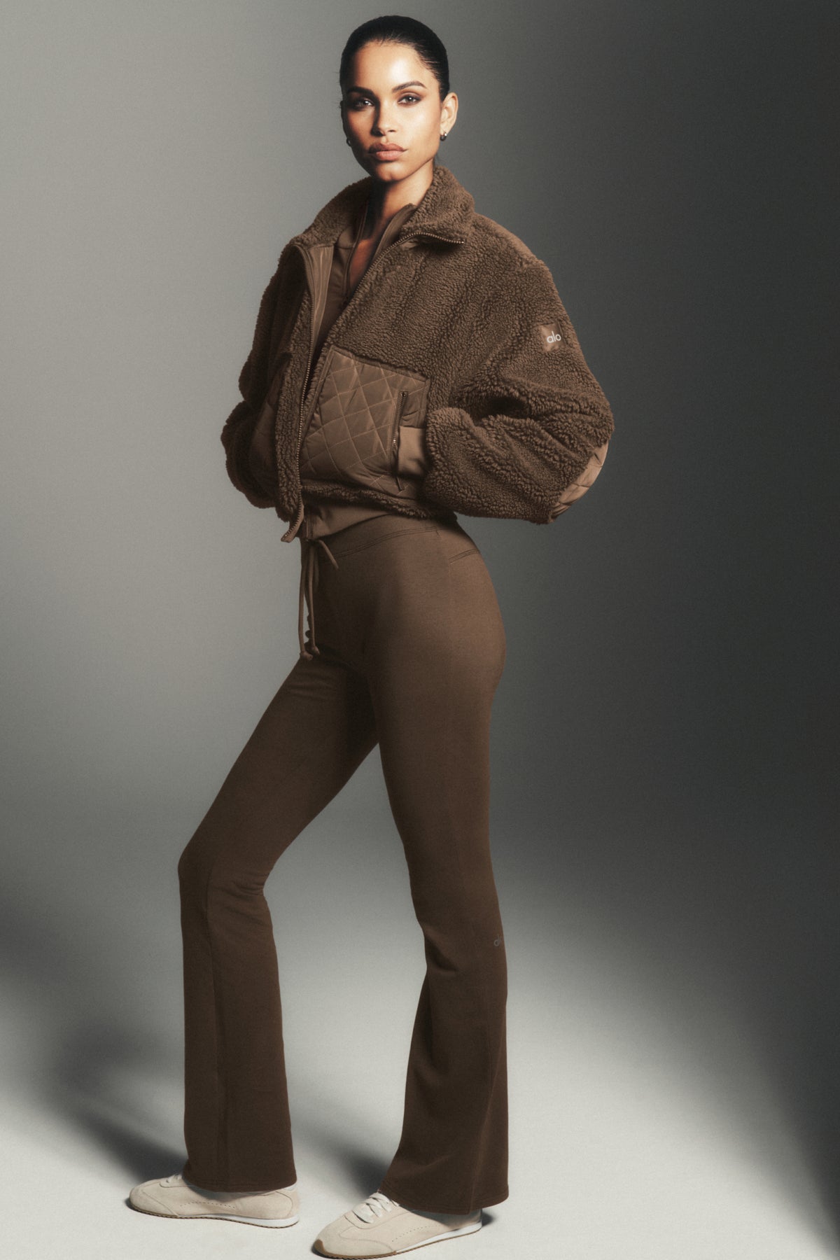 Sway Bootcut Sweatpant - Java Brown--0