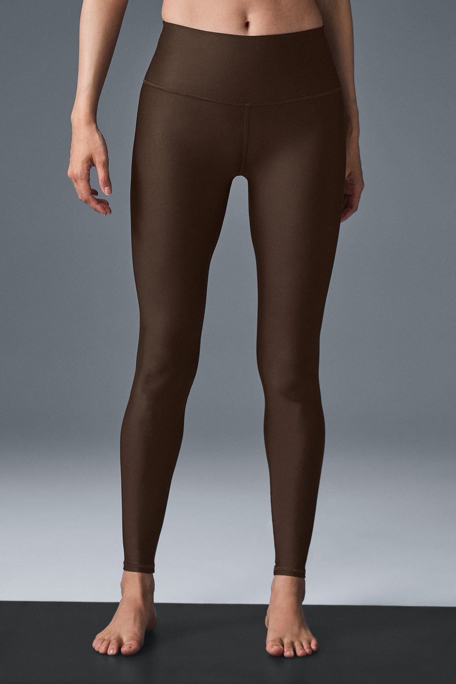 High-Waist Airlift Legging - Espresso--1