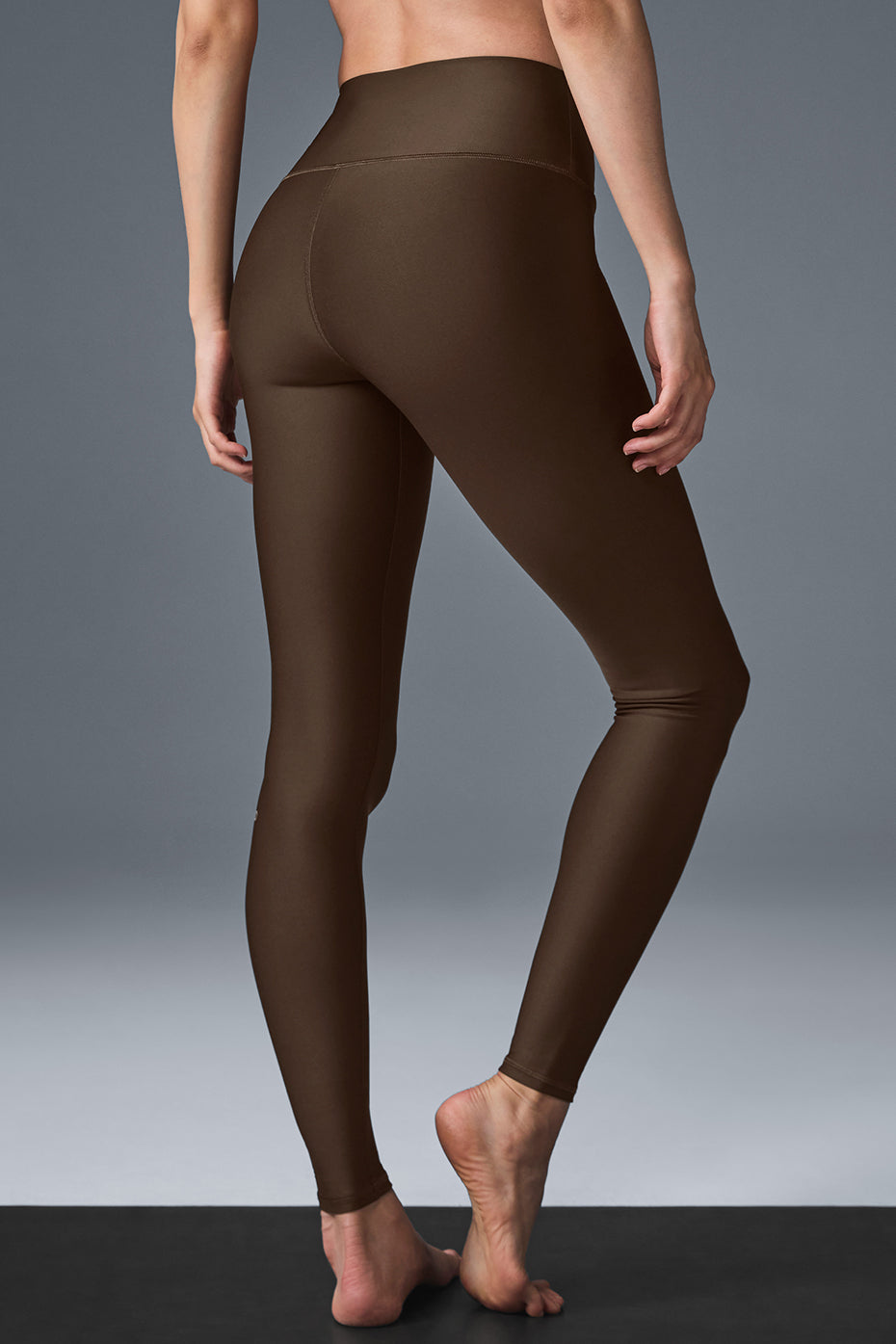 High-Waist Airlift Legging - Espresso--2