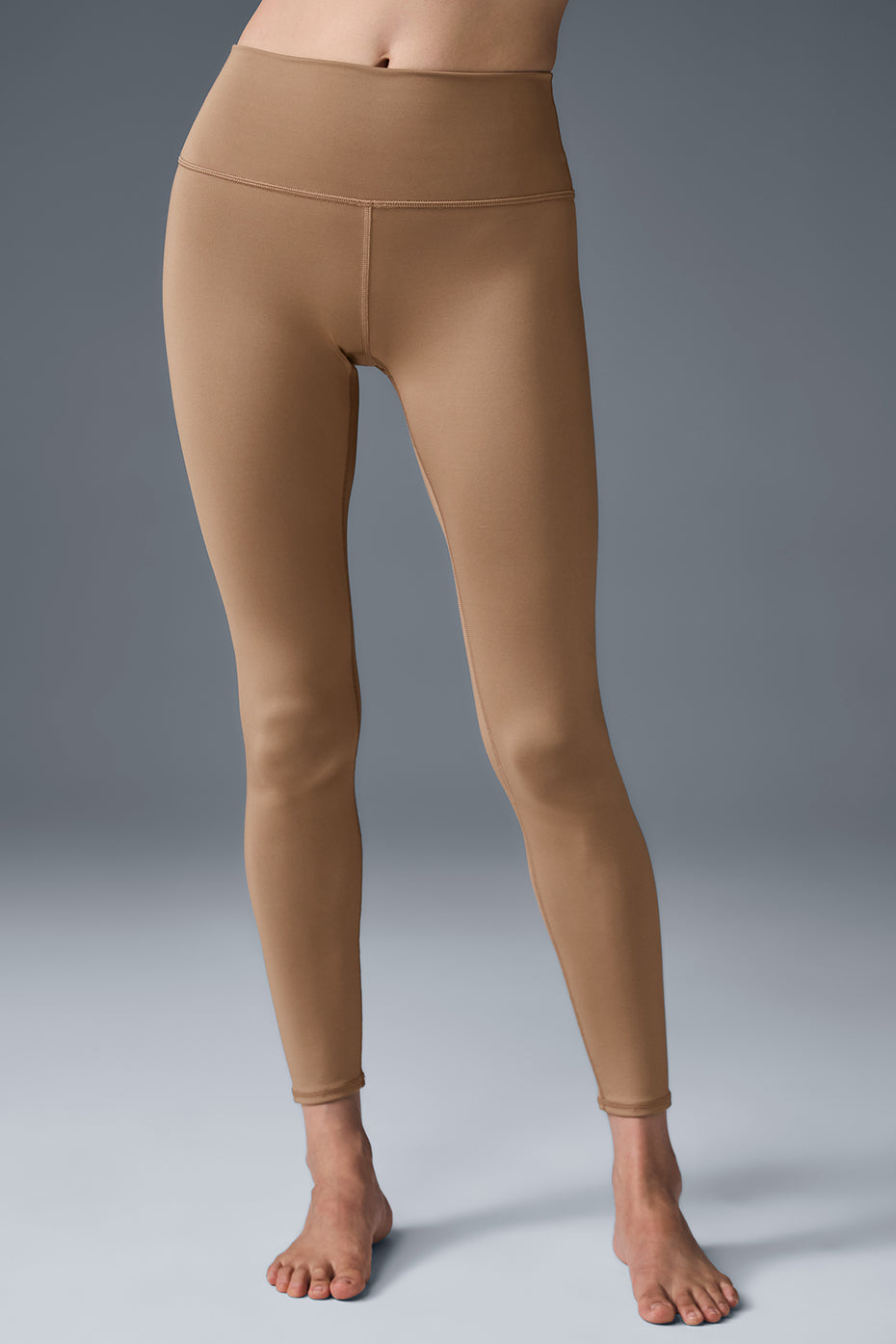 7/8 High-Waist Airlift Legging - Toasted Almond--0