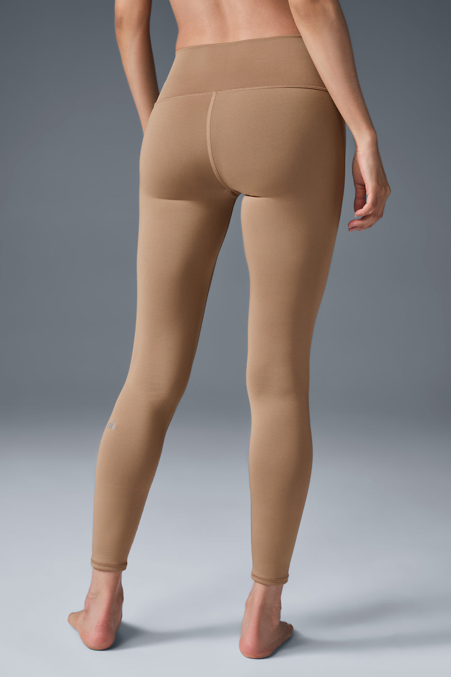 7/8 High-Waist Airlift Legging - Toasted Almond--1
