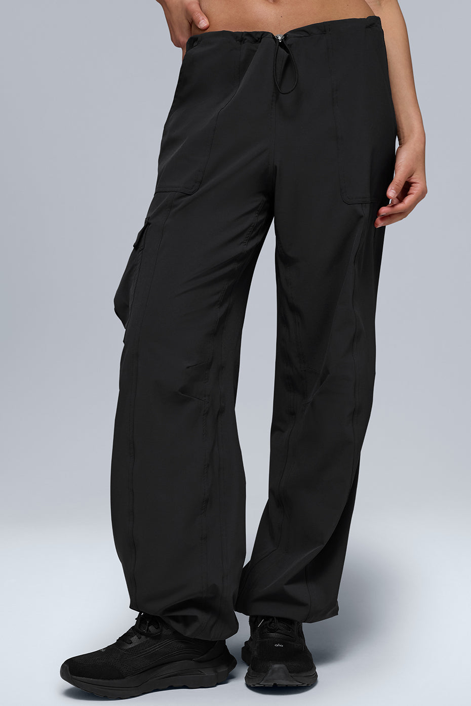 Low Rise Megastar Cargo Pant - Black--0