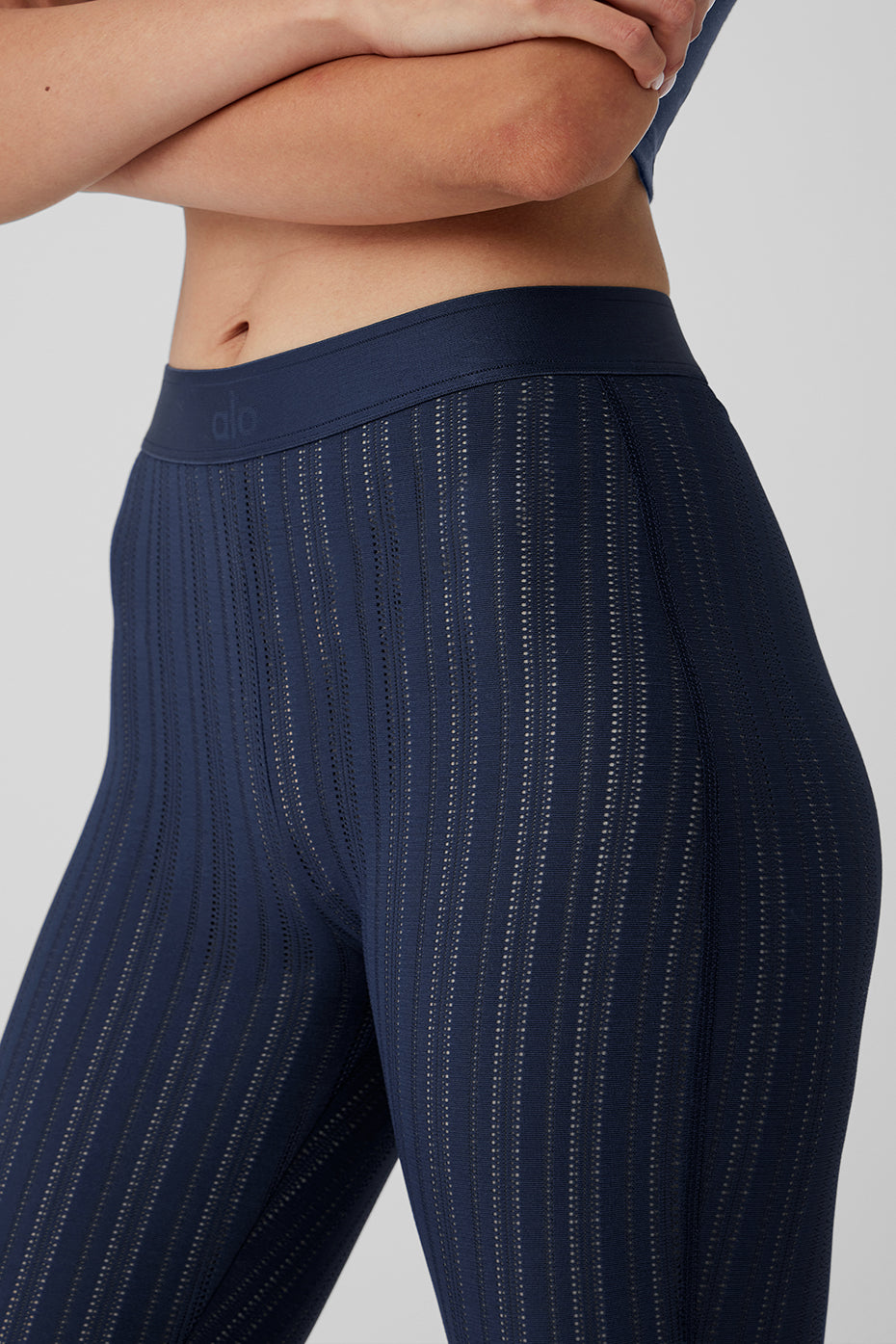 High-Waist Euphoria Legging - Navy--3