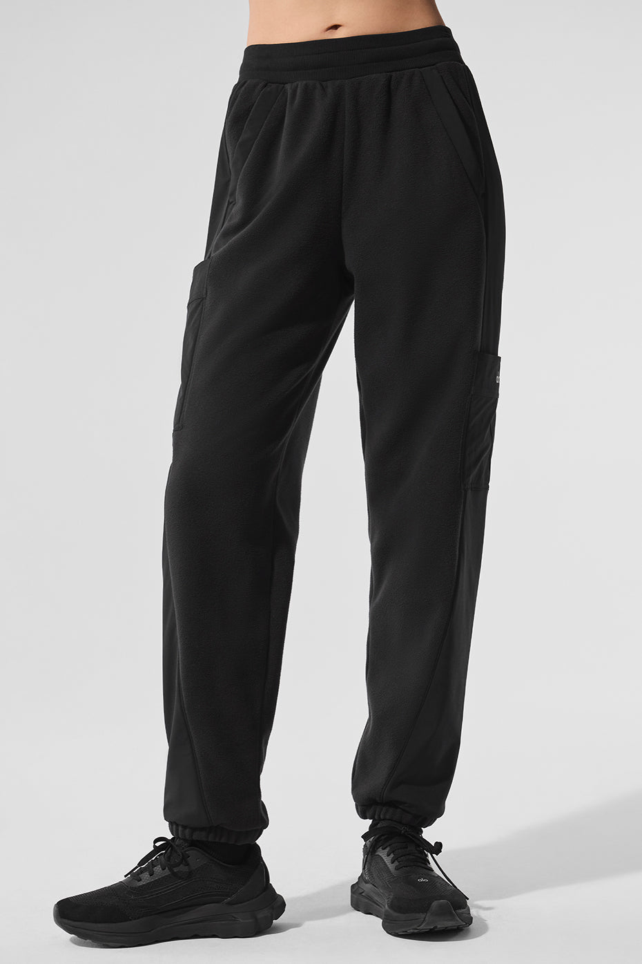 Polar Fleece Wintry Mix Pant - Black--0