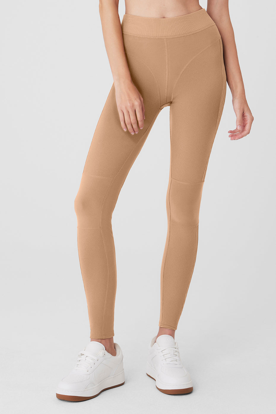 Alosoft High-Waist Head Start Legging - Toasted Almond--0