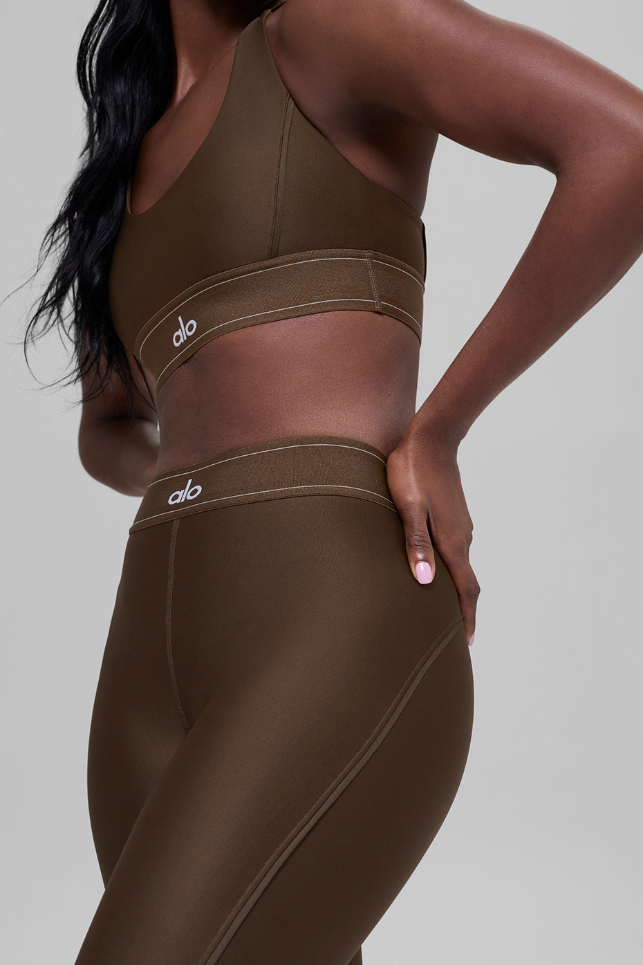 Airlift High-Waist Suit Up Legging - Espresso--2