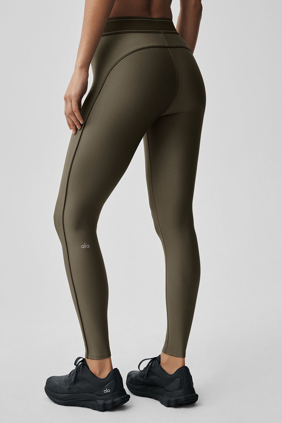 Airlift High-Waist Suit Up Legging - Olive Tree/Olive Tree--1