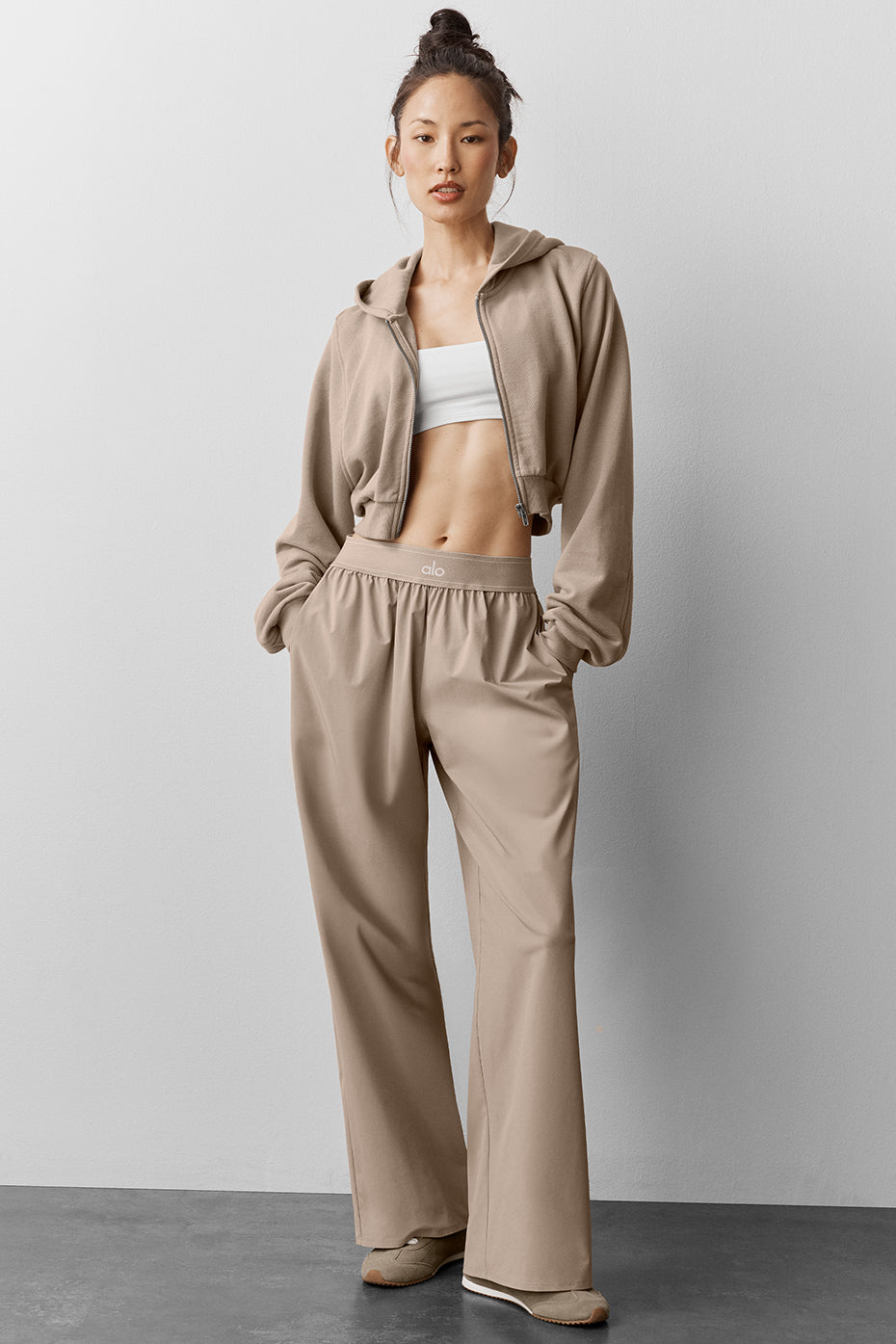 Suit Up Trouser (Regular) - Gravel--0