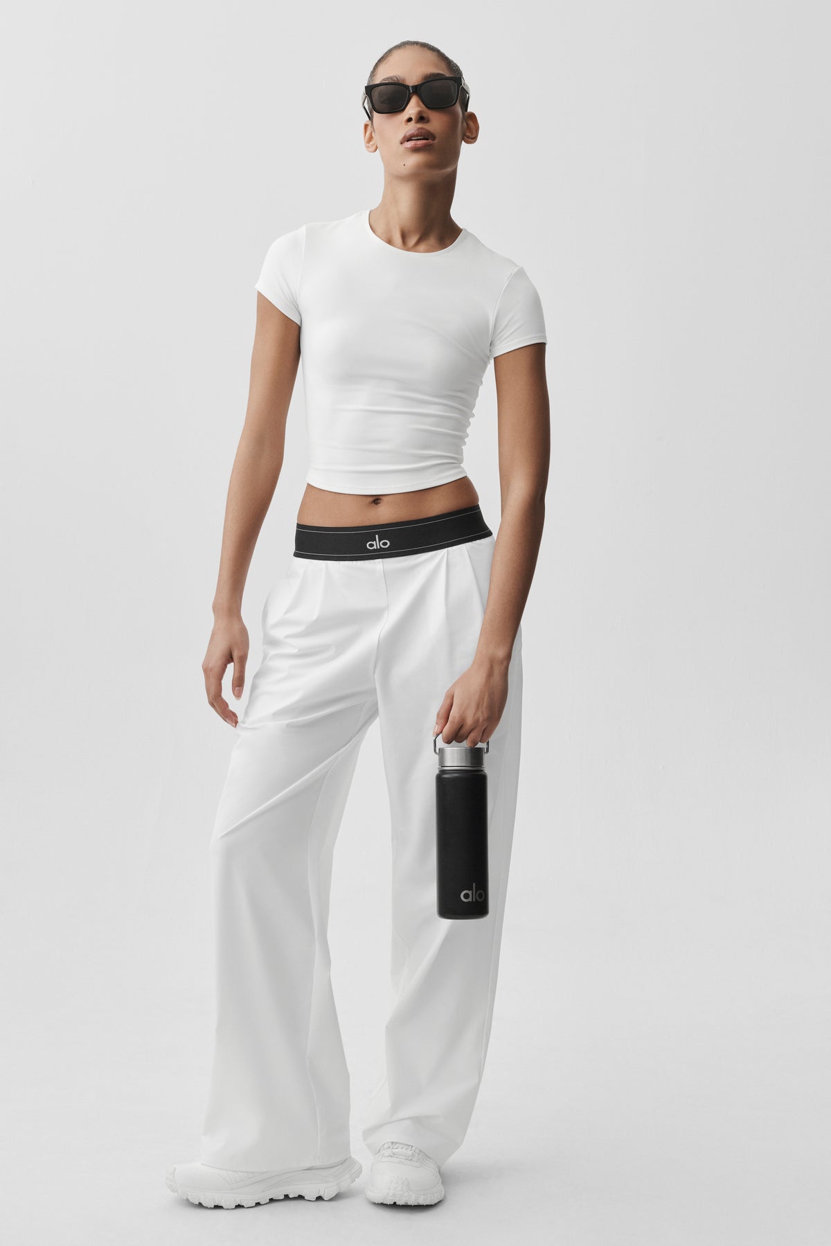 Suit Up Trouser (Regular) - White/Black--3