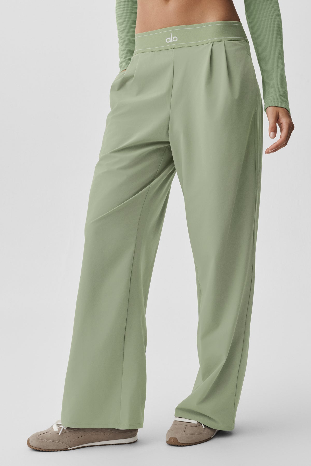 Suit Up Trouser (Regular) - Dune Grass--2