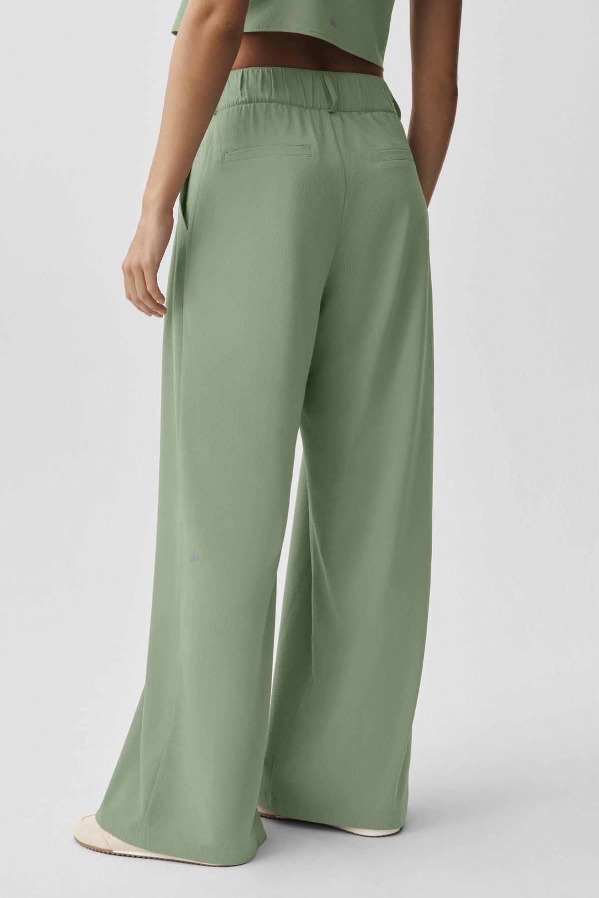 High-Waist Dreamscape Trouser (Regular) - Dune Grass--3