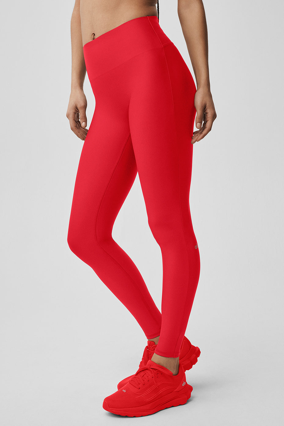Airlift High-Waist Sleek Legging - Bright Red--2