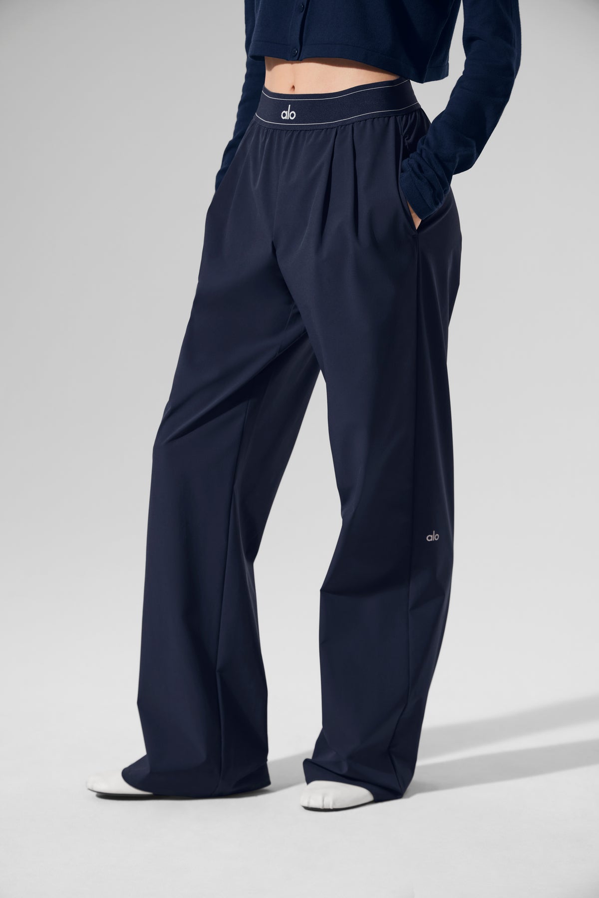 Suit Up Trouser (Long) - Navy--2