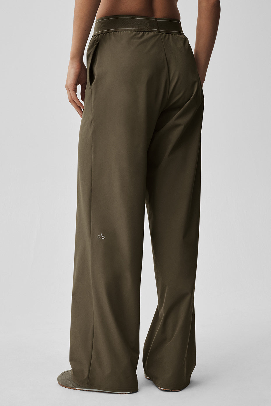 Suit Up Trouser (Long) - Olive Tree--3