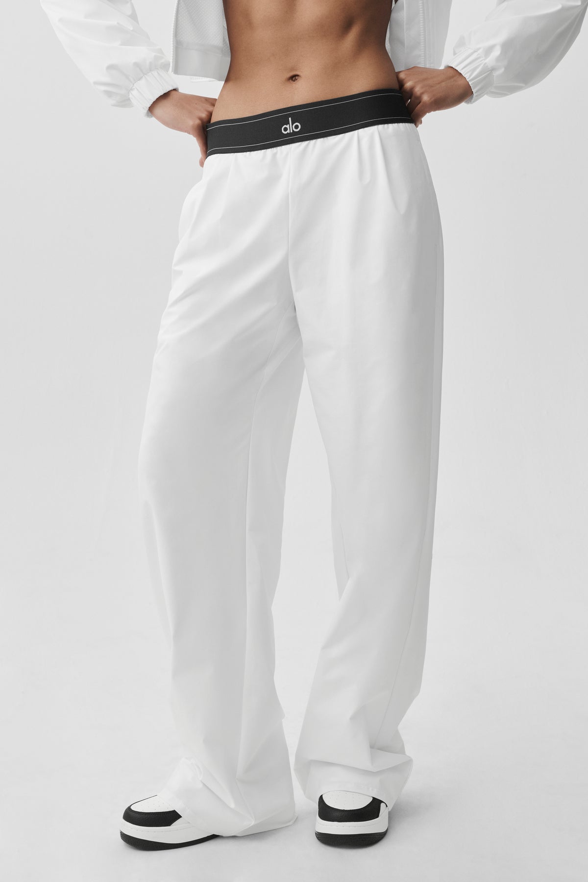 Suit Up Trouser (Long) - White/Black--0
