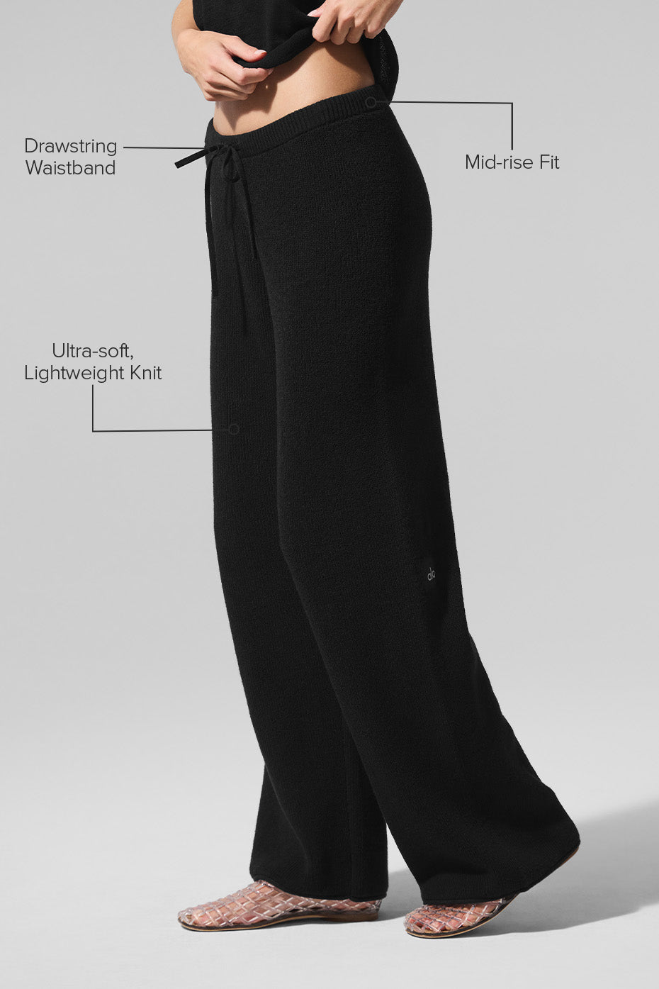 Supernatural Sweater Pant - Black--1