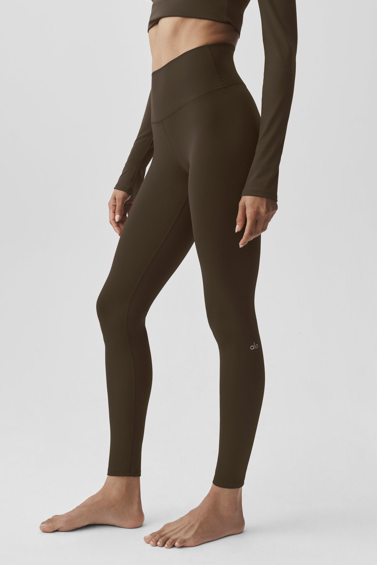 ALO Softsculpt High-Waist Legging - Espresso--2