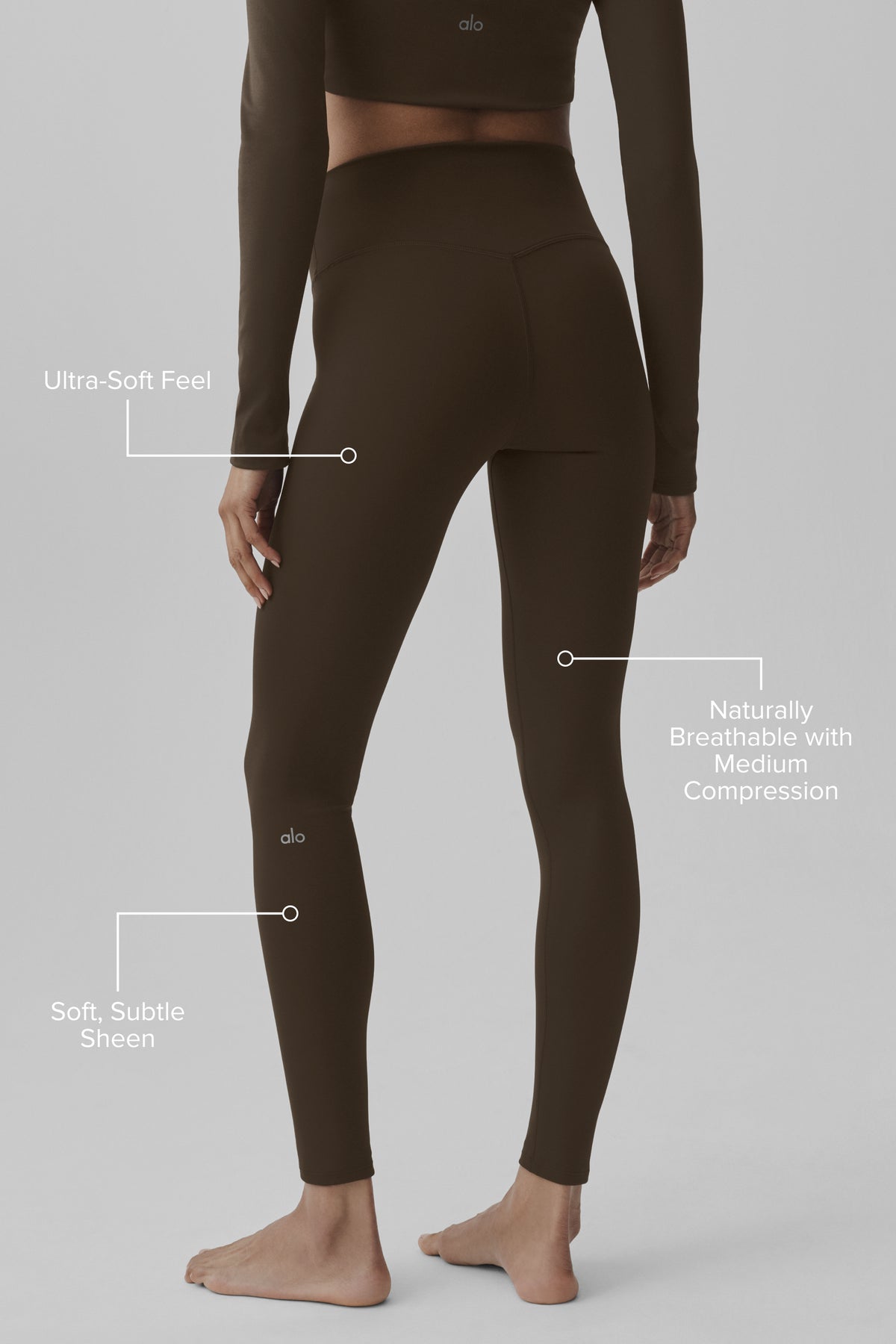 ALO Softsculpt High-Waist Legging - Espresso--1