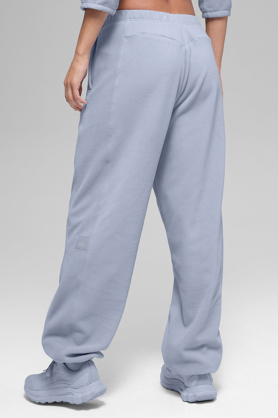 Polar Fleece High-Waist Retreat Jogger - Winter Frost--1