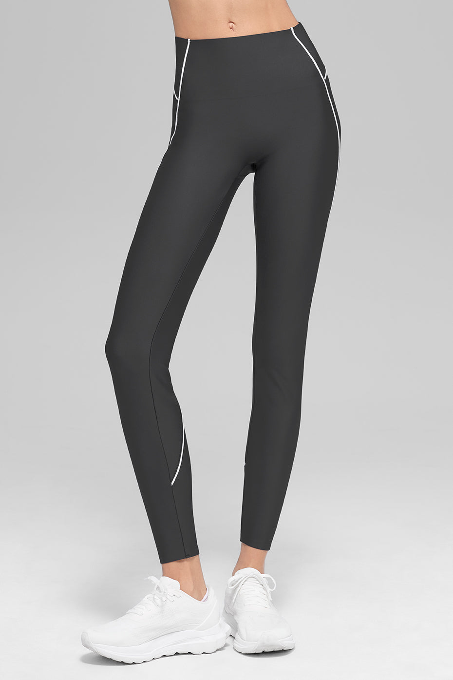 Airlift High-Waist Haven Legging - Anthracite/White--2