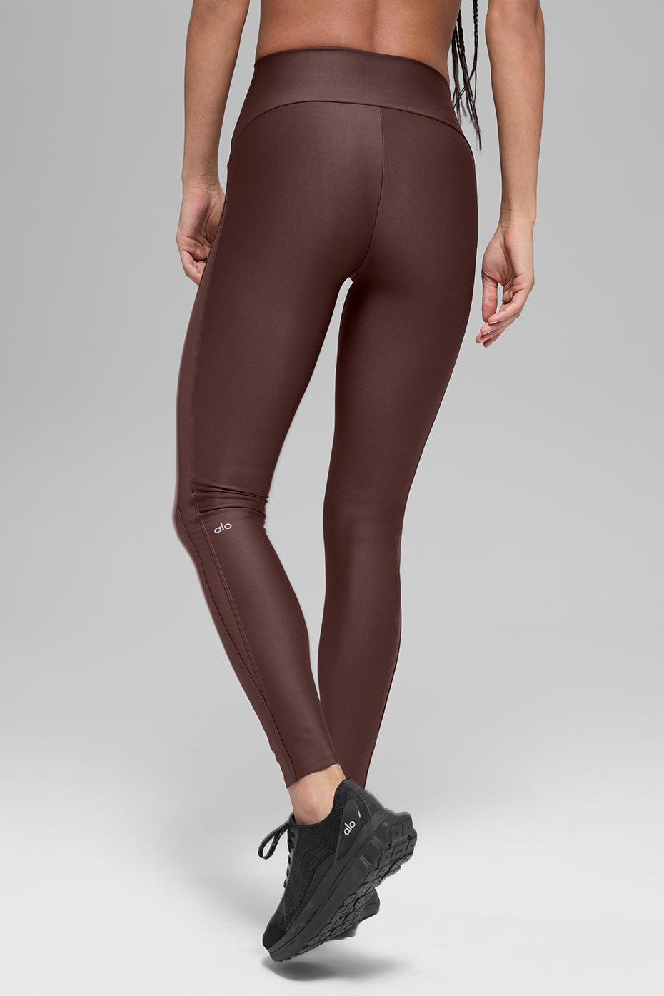 Airlift High-Waist Mesh Infatuation Legging - Brownstone--1