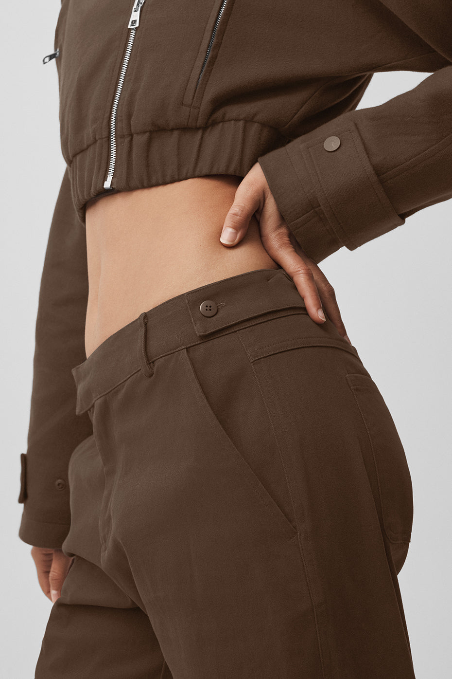 High Road Straight Leg Pant - Espresso--3