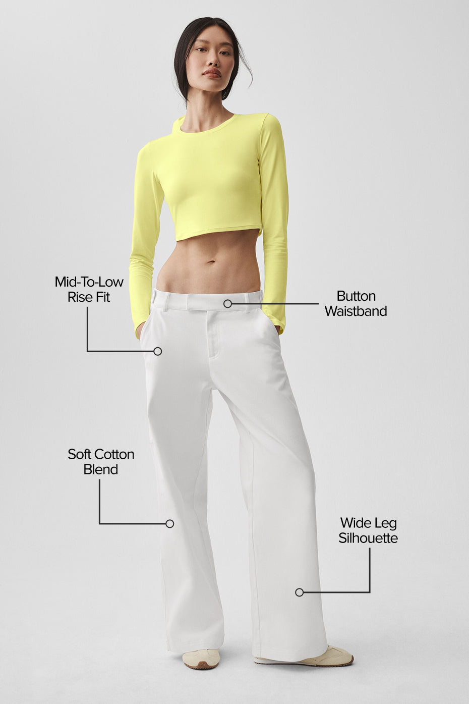 High Road Straight Leg Pant - White--1