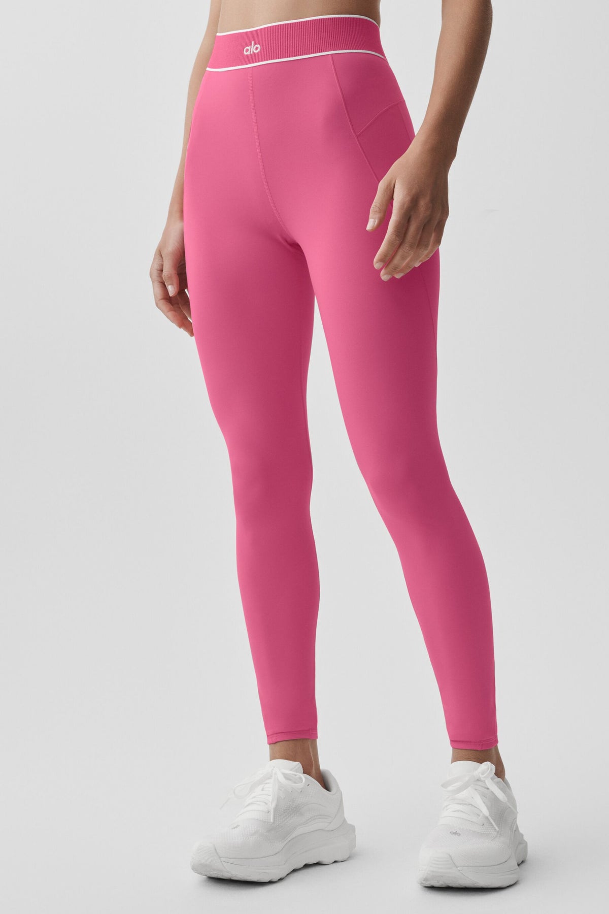 ALO Softsculpt High-Waist Amp It Up Legging - Paradise Pink--3