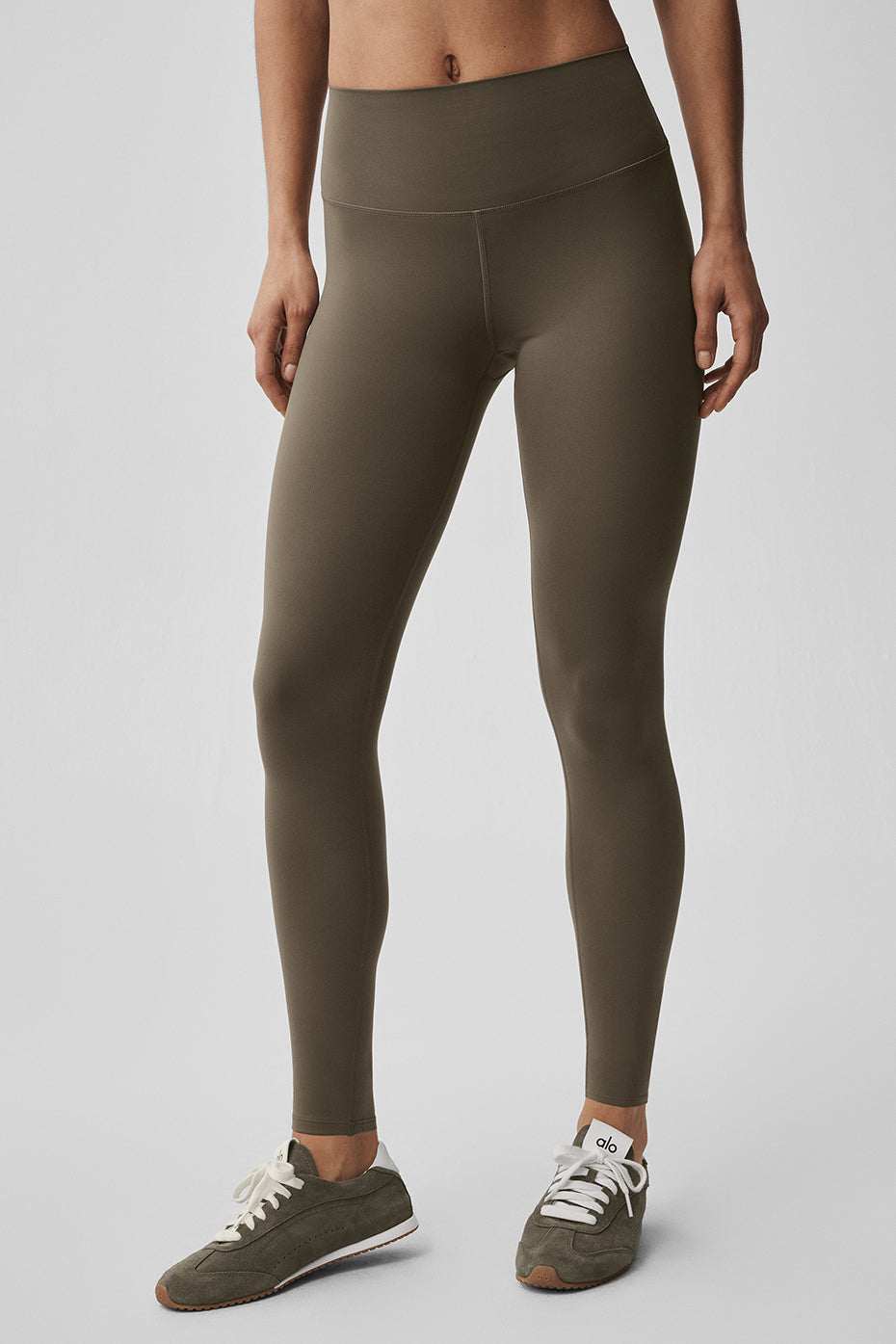 ALO Softsculpt High-Waist 7/8 Legging - Olive Tree--4